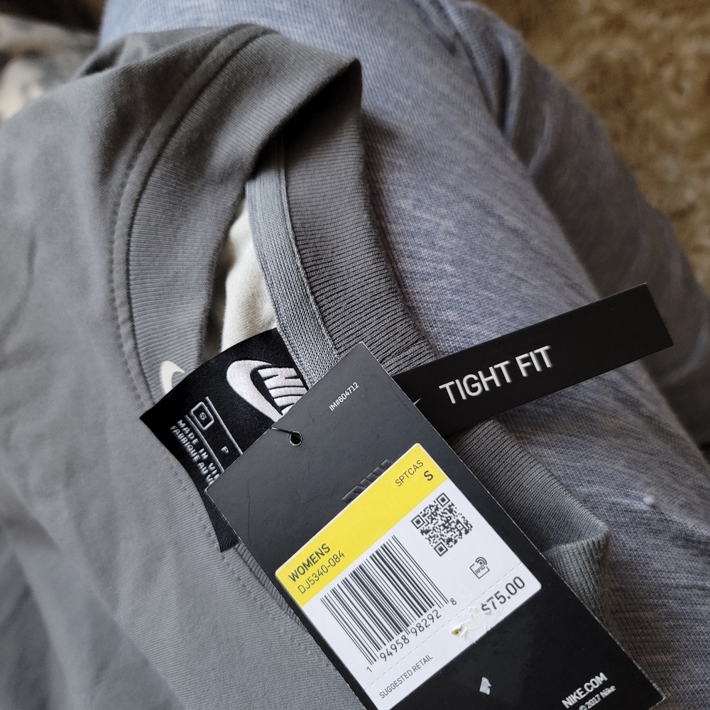 NWT nike tight fit dress Gray